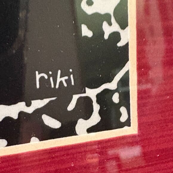 Dump Truck Airplane & Bulldozer Framed Pictures Set of 3 Signed by Riki - Picture 2 of 16